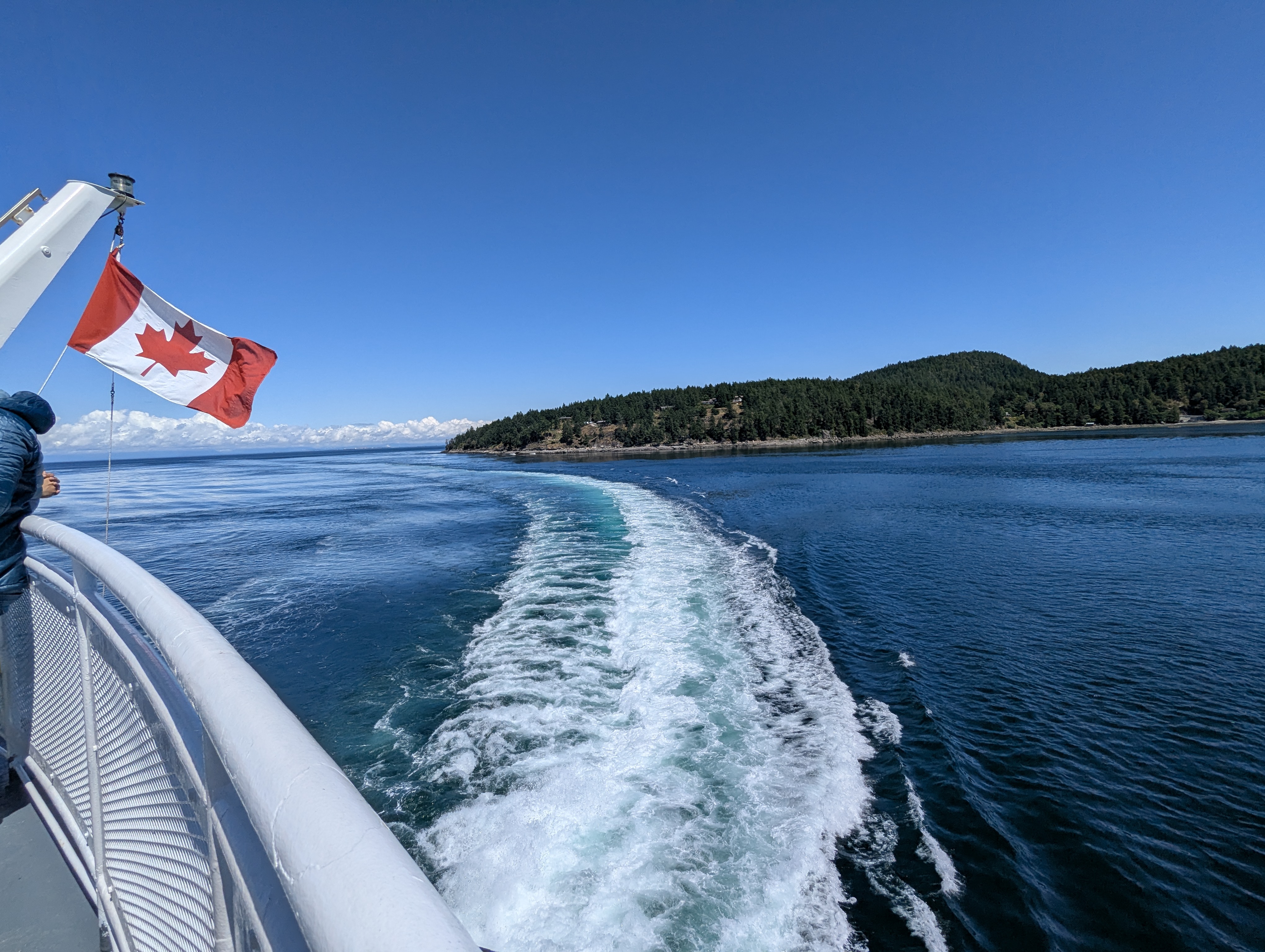 Birthday Trip to Canada, Ferry, Vancouver Island, British Columbia